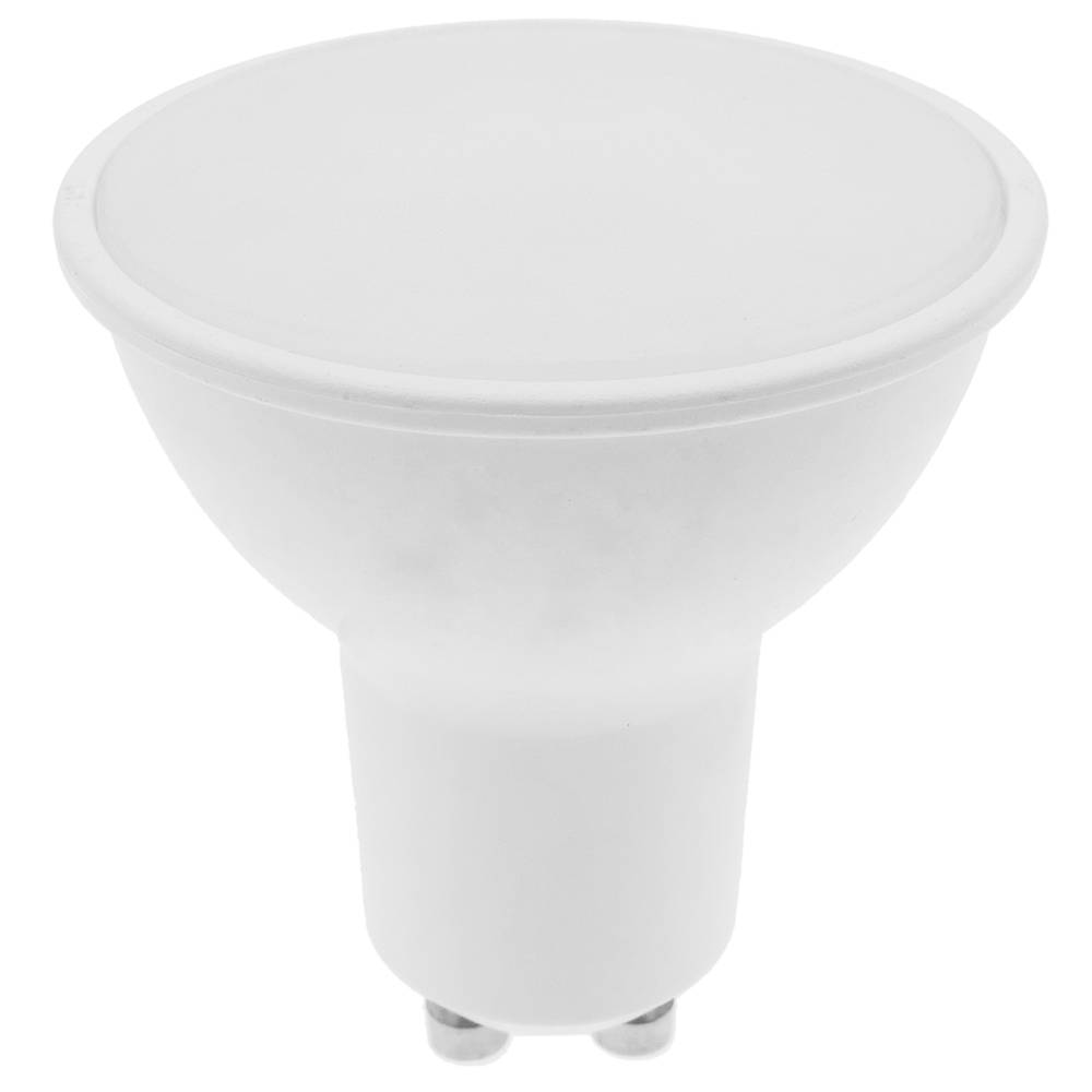 Lampadina LED dicroico GU10 230VAC 4W 120° 50mm luce calda 3200K