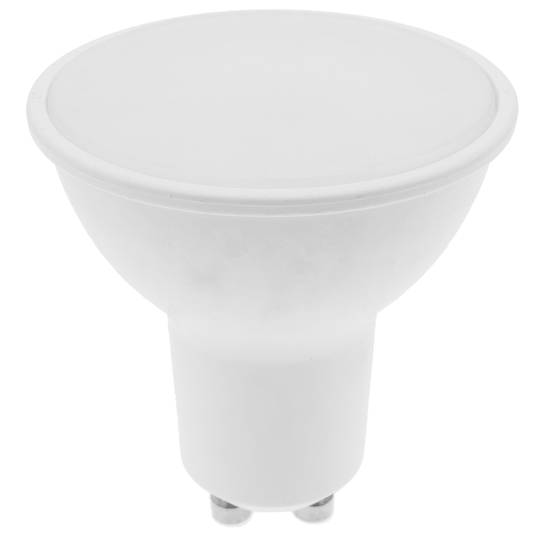 Lampadina LED dicroico GU10 230VAC 4W 120° 50mm luce calda 3200K
