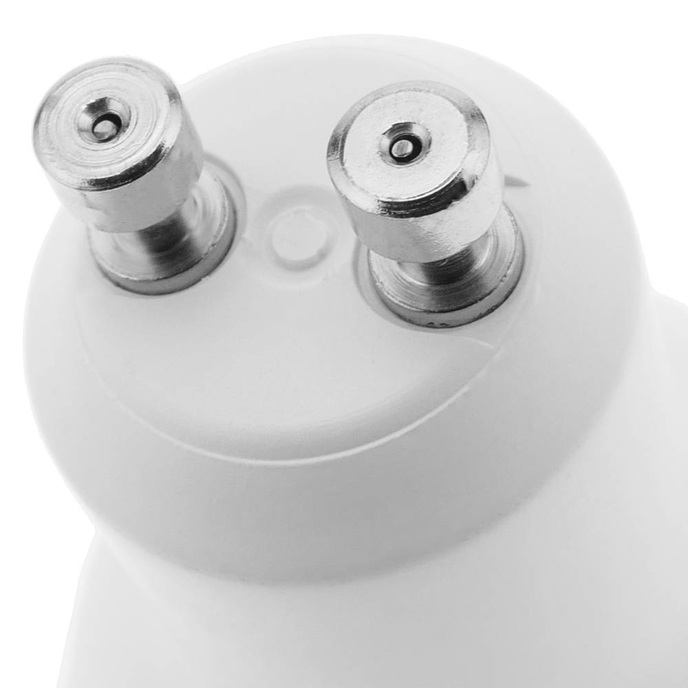 Lampadina LED dicroico GU10 230VAC 4W 120° 50mm luce calda 3200K