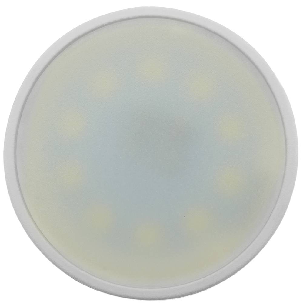 Lampadina LED dicroico GU10 230VAC 4W 120° 50mm luce calda 3200K