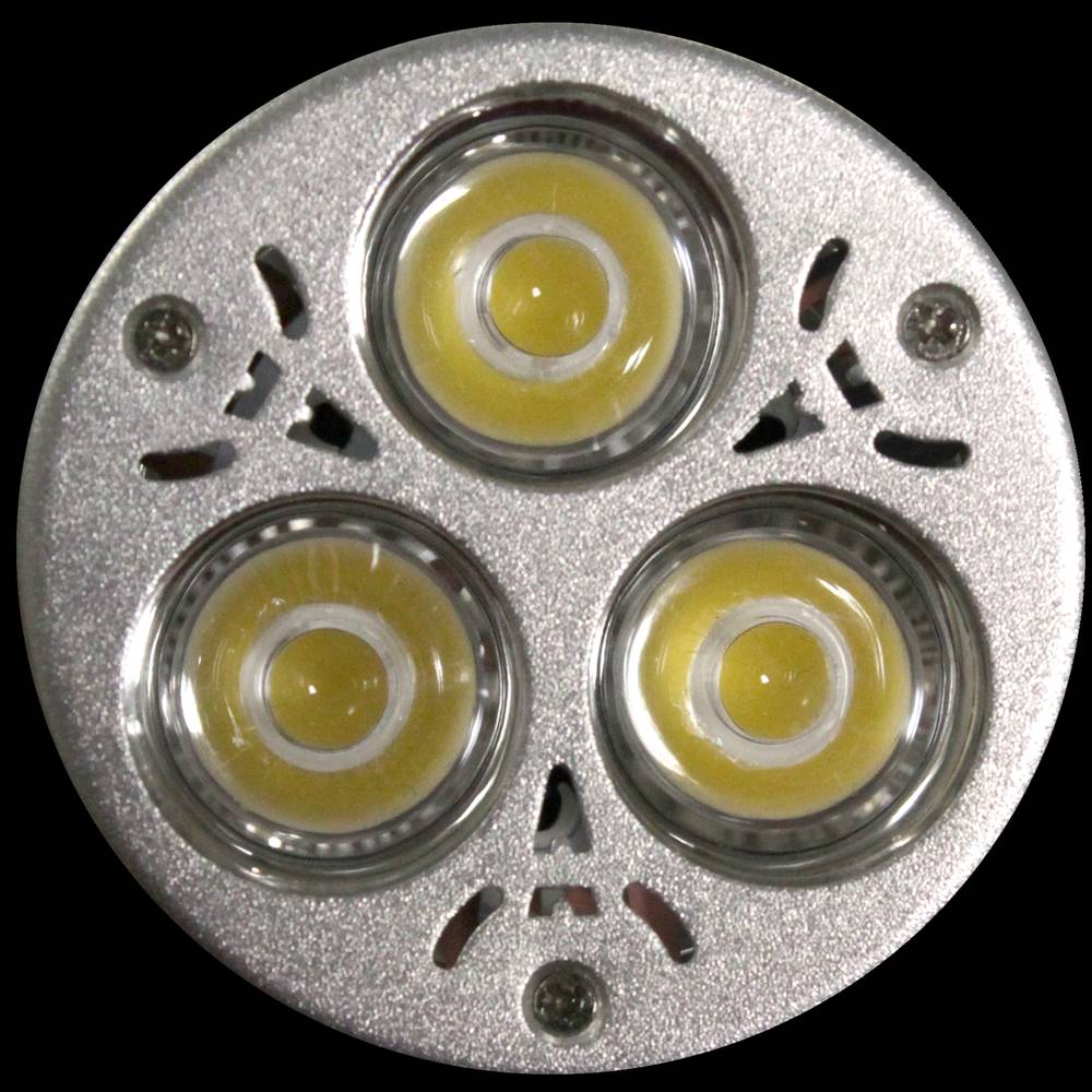 Dichroiczna żarówka LED E27 230VAC 9W 60 ° 50 mm ciepłe światło