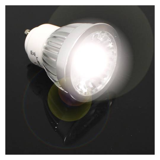 LED-lamp GU10 230VAC 5W 60 ° 50mm daglicht