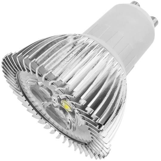 Żarówka LED GU10 230VAC 4W 30 ° 50 mm ciepłe światło