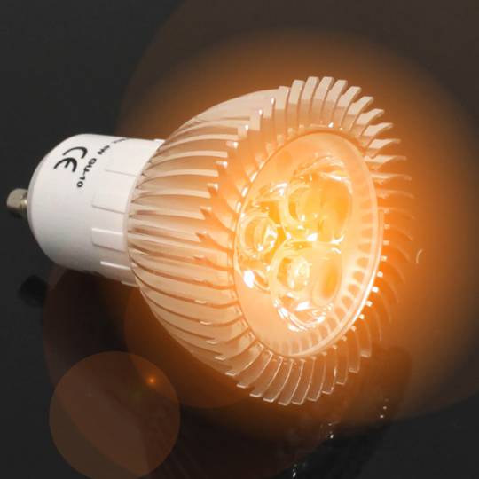 Żarówka LED GU10 230VAC 4W 30 ° 50 mm ciepłe światło