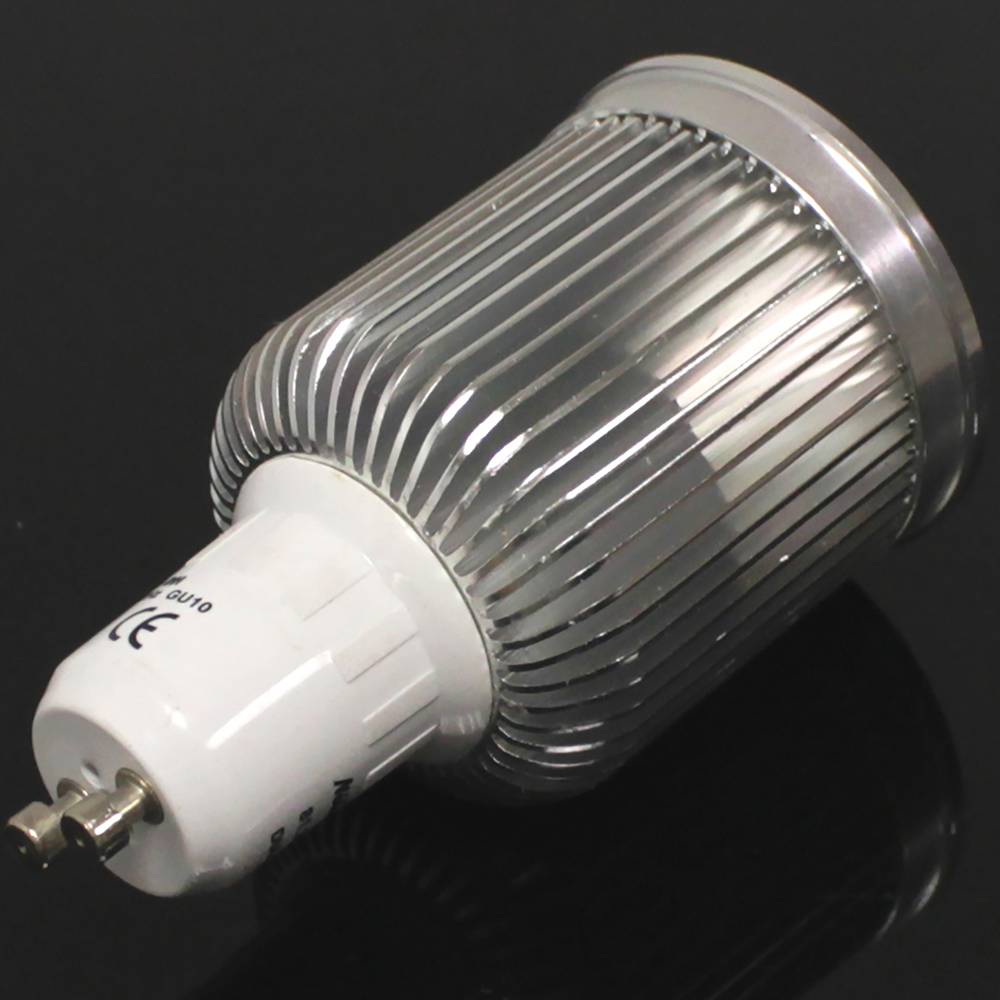 230VAC Lâmpada LED 6W GU10 dicróica 60 ° dia 50 milimetros