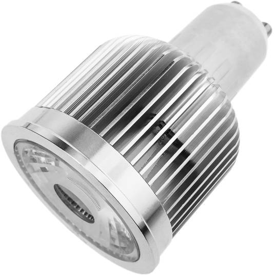230VAC LED Birne 6W GU10 60 ° dichroitische 50mm warmes Licht