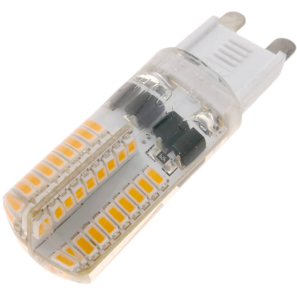 Bombeta LED G9 bipin 230VAC 3W llum càlida