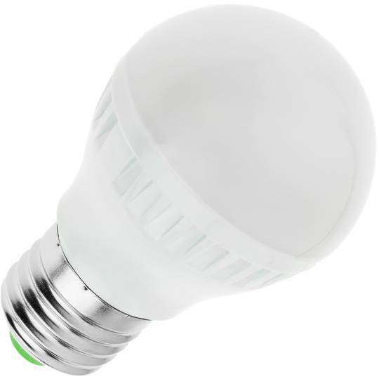 Bombeta LED G60 E27 230VAC 6W llum dia