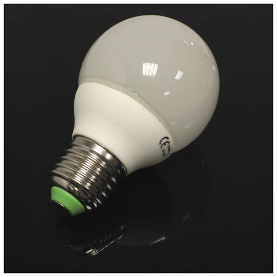 Bombeta LED G60 E27 230VAC 6W llum dia