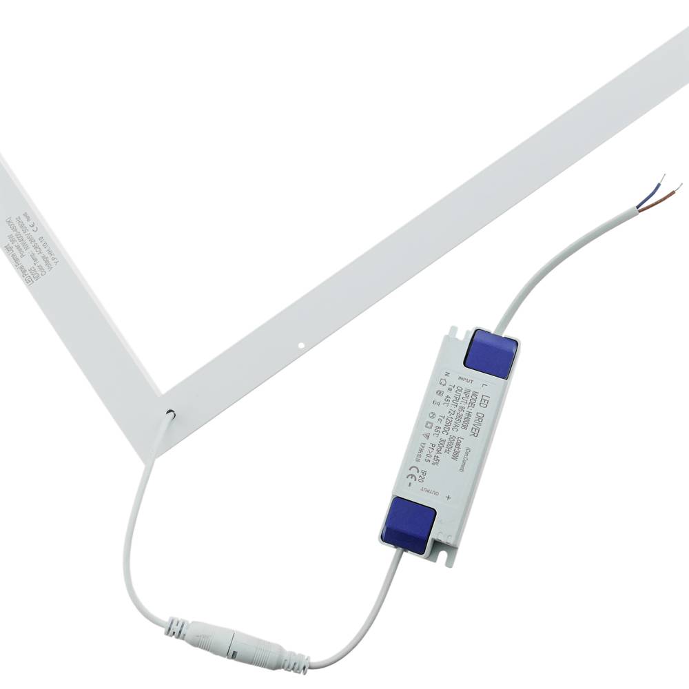 Ceiling LED panel daylight 36W 6000-6500K. Registered ceiling frame 60x60 cm