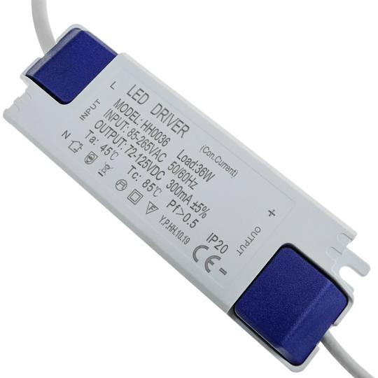 Panel LED para techo de luz de día 36W 6000-6500K. Marco para techo registrado de 60x60 cm