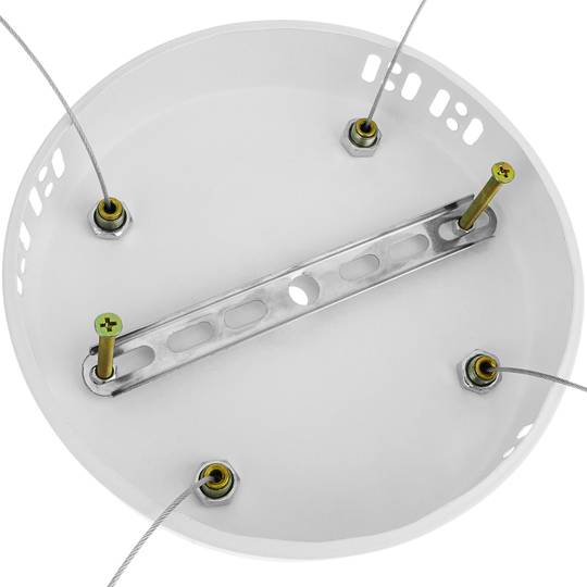 Accesorio para colgar panel LED del techo con 4 cables de acero