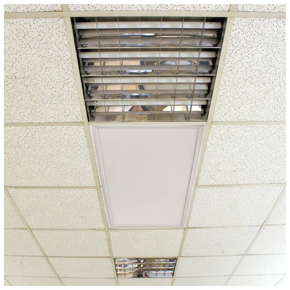 595x1195mm LED-paneel 54W 4500LM Warm Wit