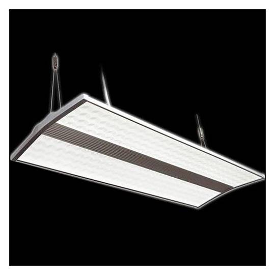 Wiszące ciepły panel LED 60W 3000K biały 300x1200mm
