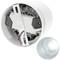 Foco LED de superfície Lâmpada COB 7W 220VAC 6000K branco 75mm