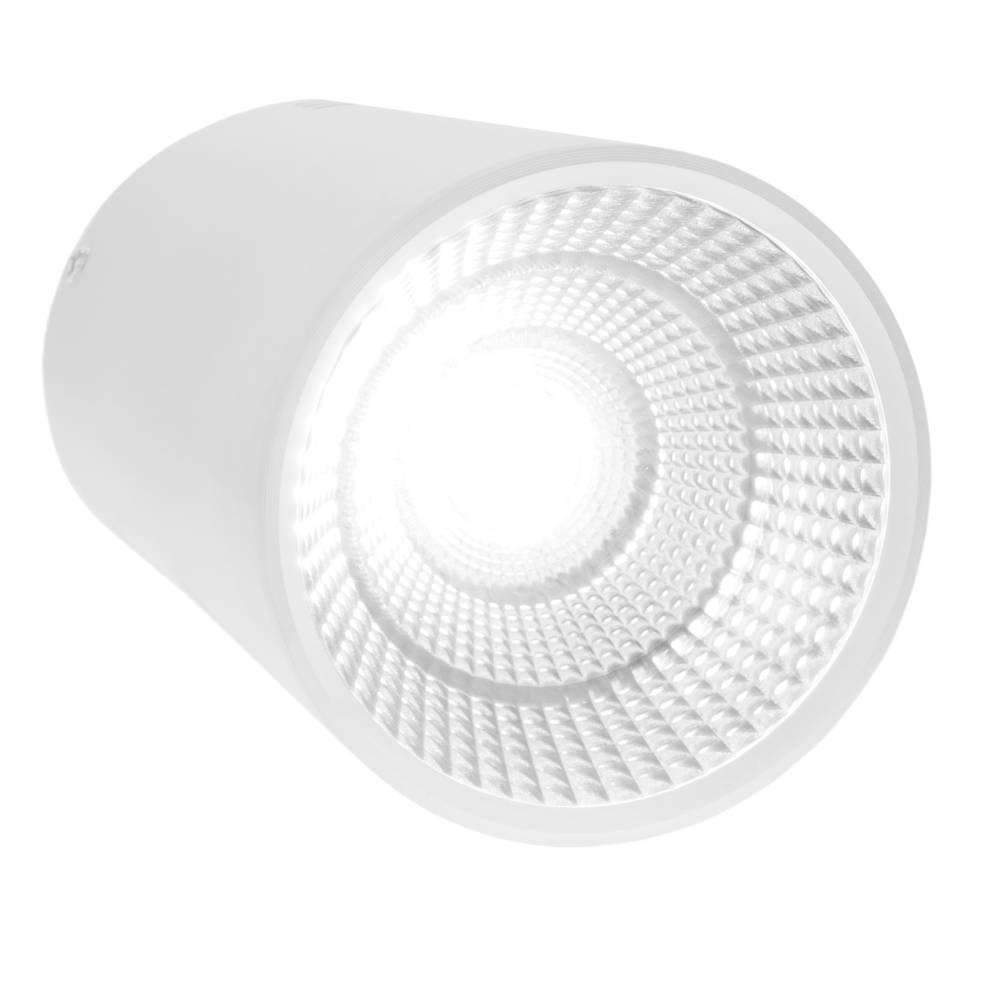 Spot à LED de surface Lampe foyer COB 12W 220VAC 3000K blanc 100mm