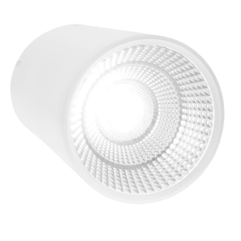 Focus LED de superfície Llum COB 12W 220VAC 6000K blanca 100mm