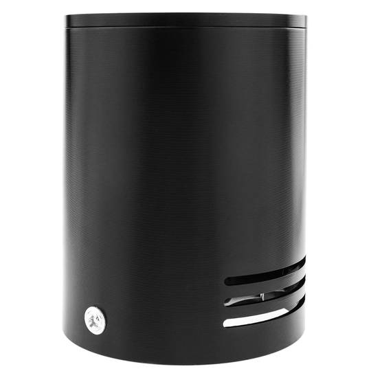 Reflektor LED COB lampa 7W 220VAC 3000K czarny 75mm