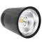 Foco LED de superficie Lámpara COB 7W 220VAC 6000K negra 75mm