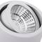 Projecteur de surface LED avec lampe COB tête mobile 7W 220VAC 3000K blanc 75mm