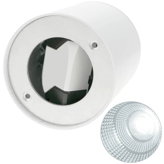 Surface LED spotlight COB lamp 7W 220VAC 6000K white 90mm
