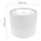 Candeeiro de superfície LED COB 12W 220VAC 3000K branco 90mm