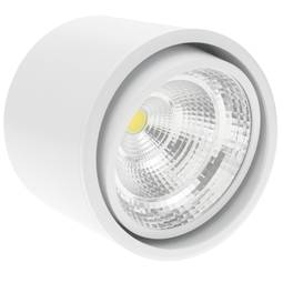 Faretto a LED di superficie Lampada COB 12W 220VAC 6000K bianco 115mm