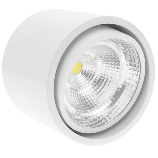 Focus LED de superfície Llum COB 12W 220VAC 6000K blanca 115mm