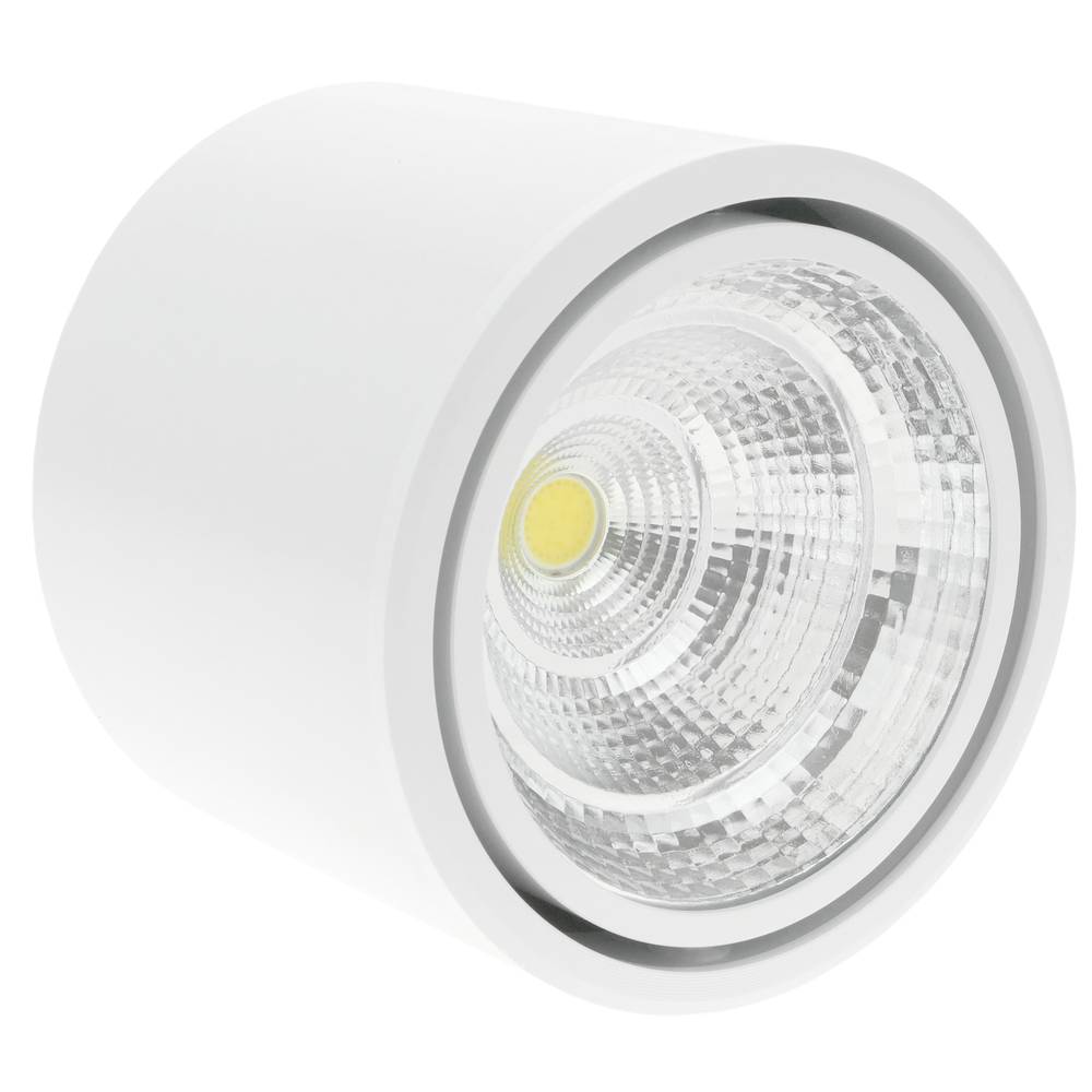 Focus LED de superfície Llum COB 12W 220VAC 6000K blanca 115mm