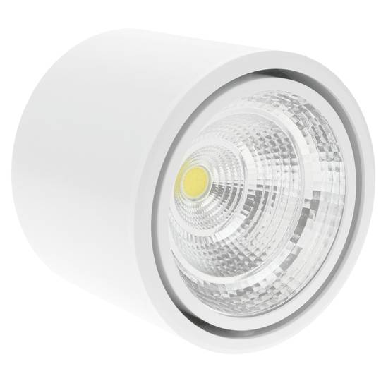 Focus LED de superfície Llum COB 12W 220VAC 6000K blanca 115mm