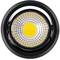 LED-spot COB-lamp 5W 220VAC 3000K zwart 75 mm richtbaar