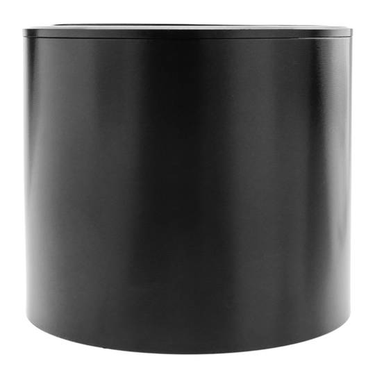 Foco LED de superficie Lámpara COB 12W 220VAC 3000K negra 115mm