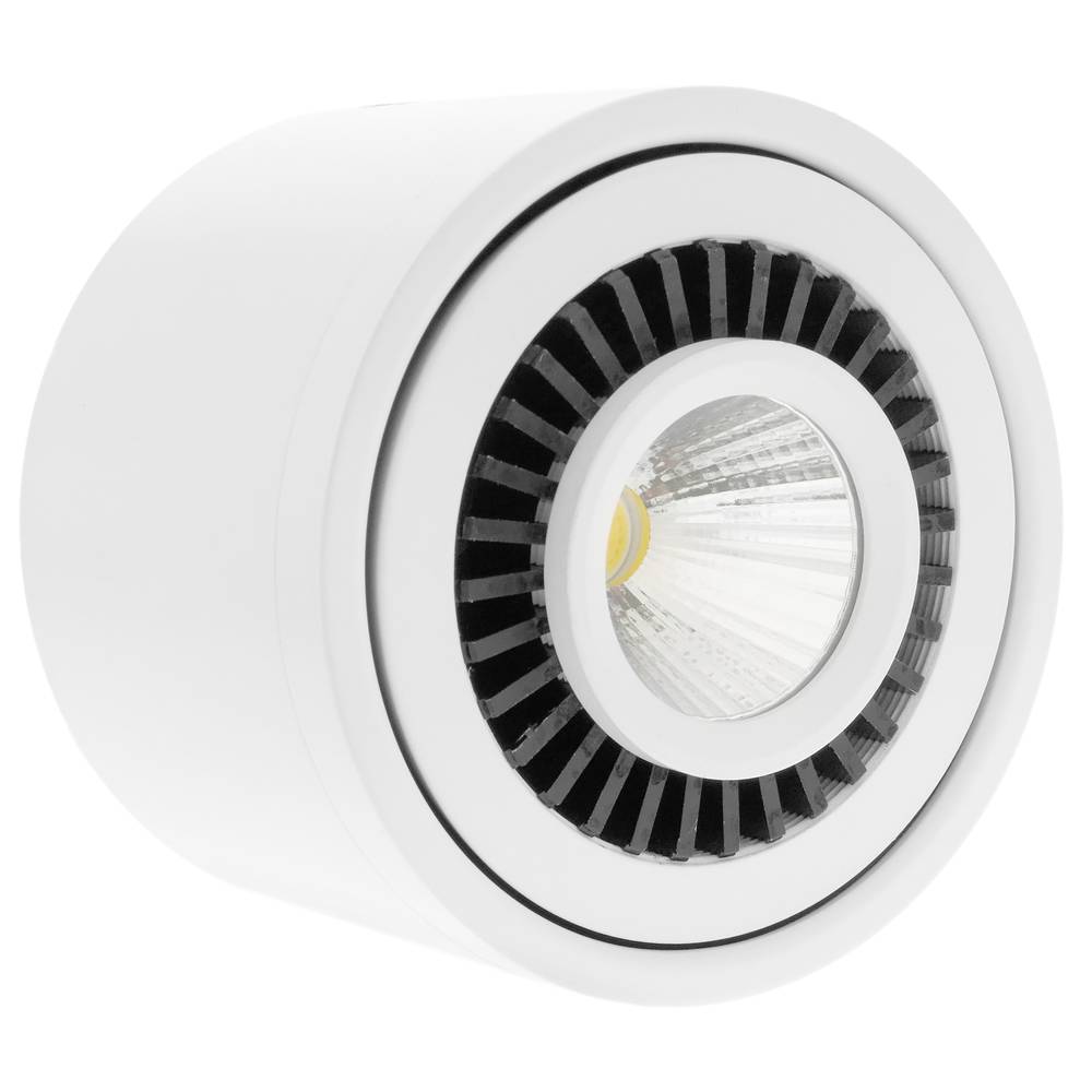 Surface LED spotlight COB lamp 20W 220VAC 6000K white 110mm