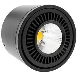 Surface LED spotlight COB lamp 9W 220VAC 6000K black 85mm