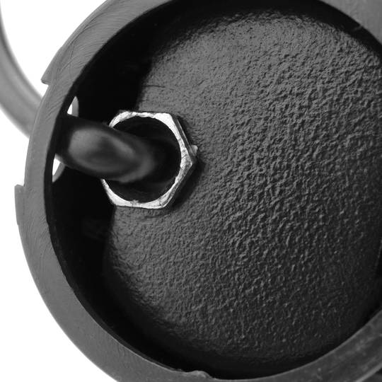 Focus LED de sòl de 3W 80mm. Llum blanc càlid de 3000K