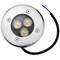 LED-Strahler 3W 80mm. Hellblau