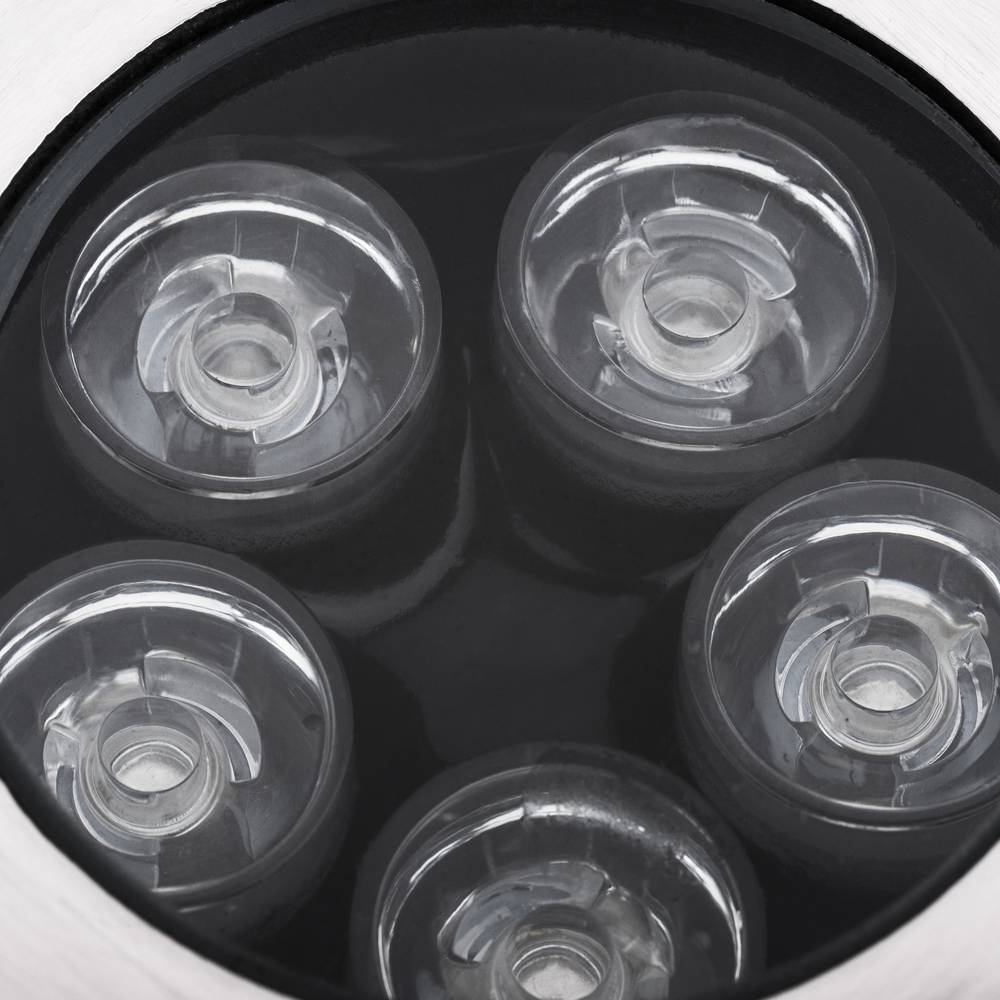 Focus LED de sòl de 5W 100mm. Llum blanca dia de 6000K