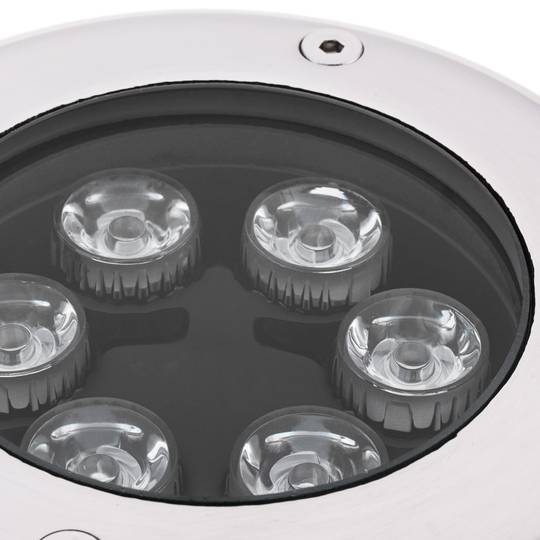 Spot LED 6W 150mm avec lumière rouge