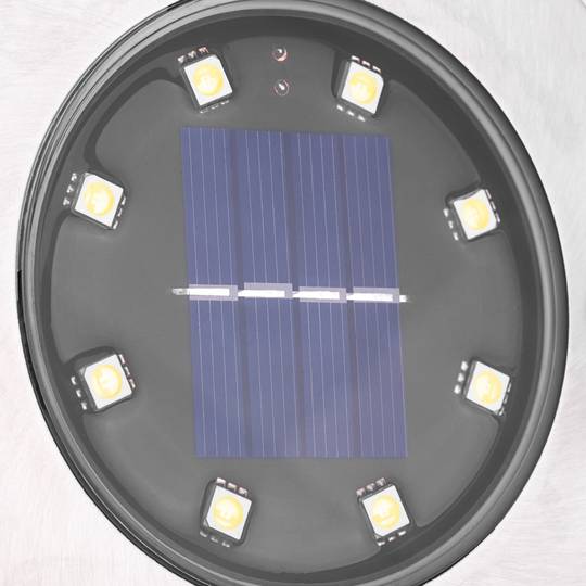 Llum solar d'exterior per a sòl i jardí IP44 1W