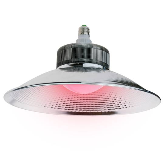 Lâmpada LED tipo E27 25W 6000K branco vermelho