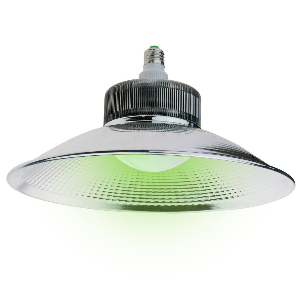 Lampada LED campana E27 40W 6000K bianco verde
