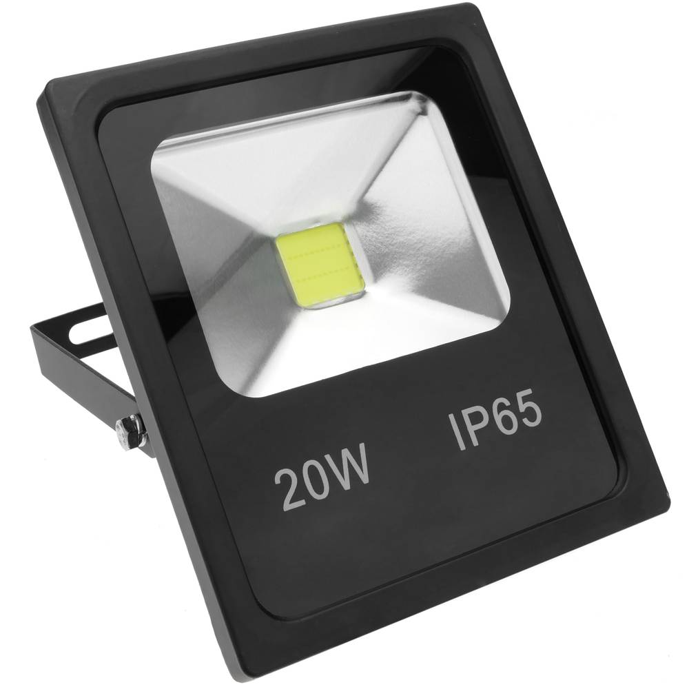 LED spotlight IP65 20W 1800LM with adjustable fixation Cablematic