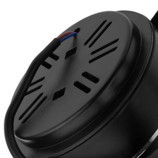 Foco LED de raíl 12W blanco frío día 100x170mm negro