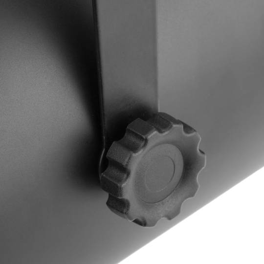 Foco LED de raíl 12W blanco frío día 100x170mm negro