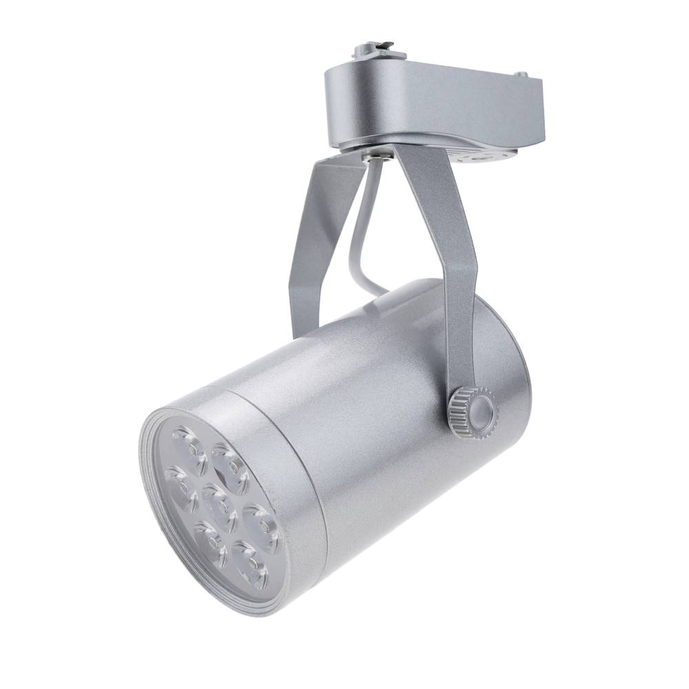 Reflektor LED 7W zimny biały dzień 70x123mm srebrny