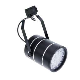 18W LED Spotlight freddo ferroviario giorno bianco 120x155mm nero
