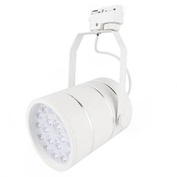 Faretto LED di ferroviario 18W bianco freddo giorno 120x155 mm bianco