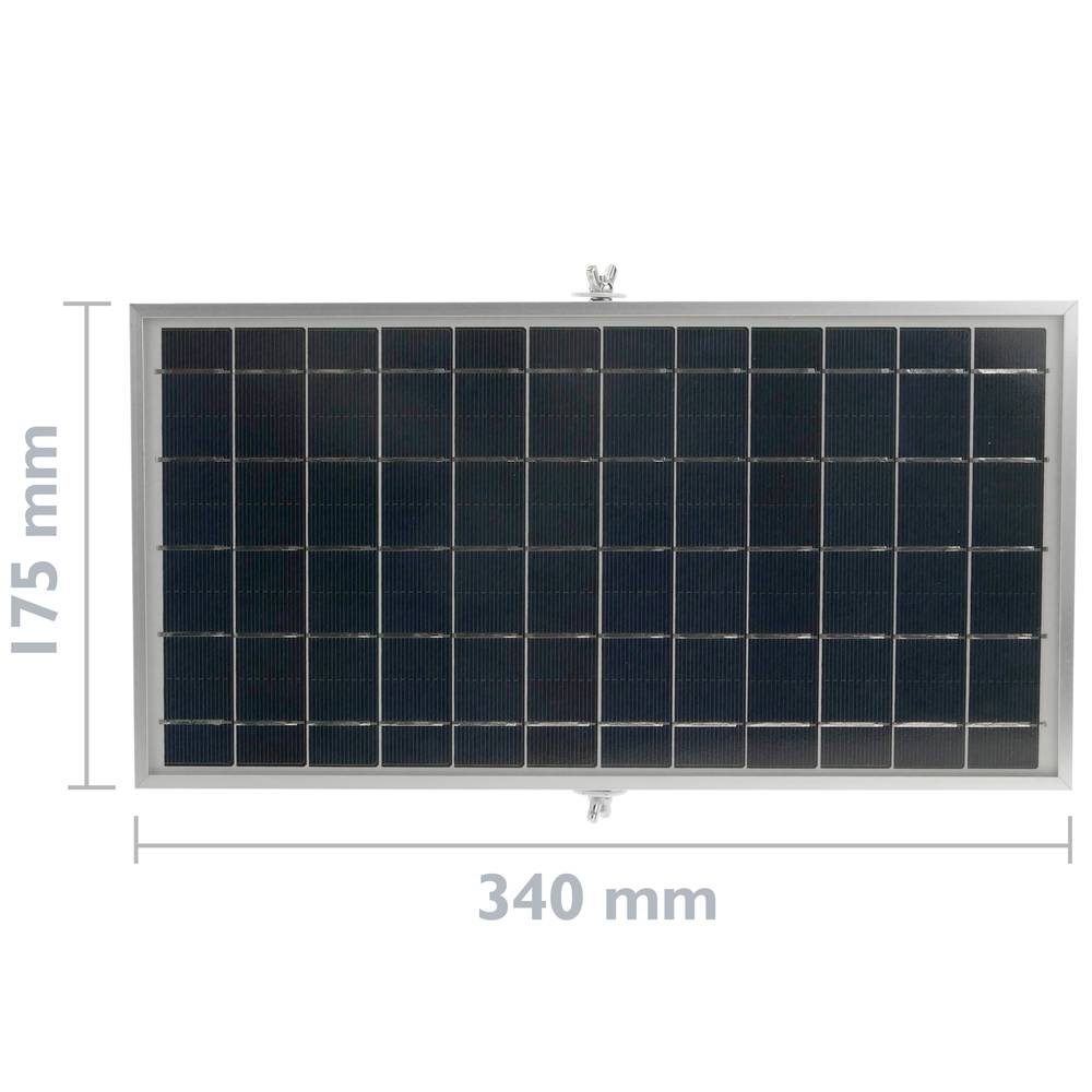 GENERICO Pack X2 Focos Solares Potente Led Con Sensor Exterior 50w.