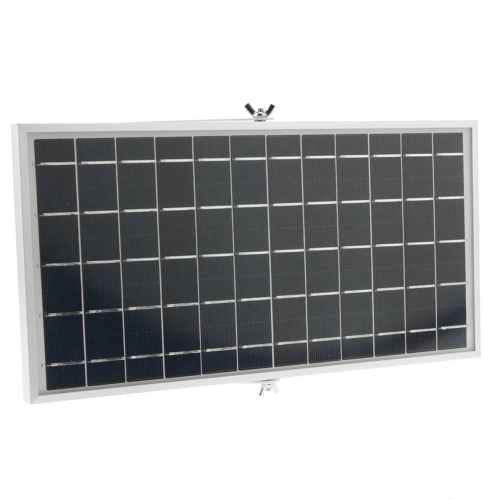 Foco LED solar 25W con placa solar - luz Calida