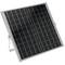 Lâmpada foco LED exterior IP65 60W com bateria recarregável de 20000 mAh e painel solar